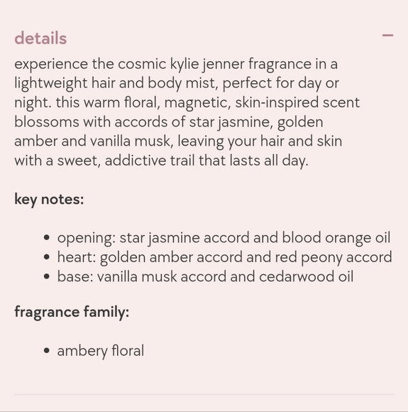 Kylie Jenner Cosmic Hair and Body Mist - Picture 2 of 3